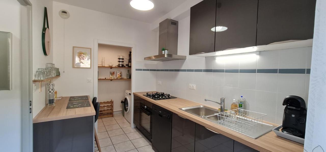 T2 55m² Confort Avec Jardin. Cuisine Et Equipements Neufs. Wifi Tv Parking Appartamento *