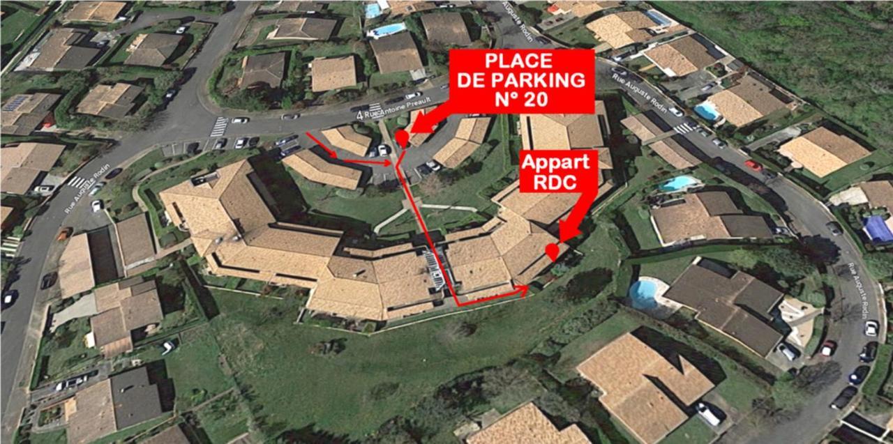 Apartment T2 55m² Confort Avec Jardin. Cuisine Et Equipements Neufs. Wifi Tv Parking